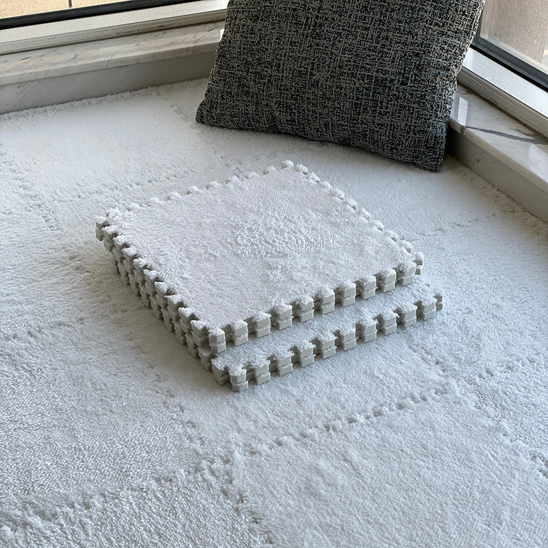 Modern Carpet Tiles Level Loop Interlocking Square Bedroom Carpet Tiles Sky Blue Clearhalo 'Carpet Tiles & Carpet Squares' 'carpet_tiles_carpet_squares' 'Flooring 'Home Improvement' 'home_improvement' 'home_improvement_carpet_tiles_carpet_squares' Walls and Ceiling' 7215542