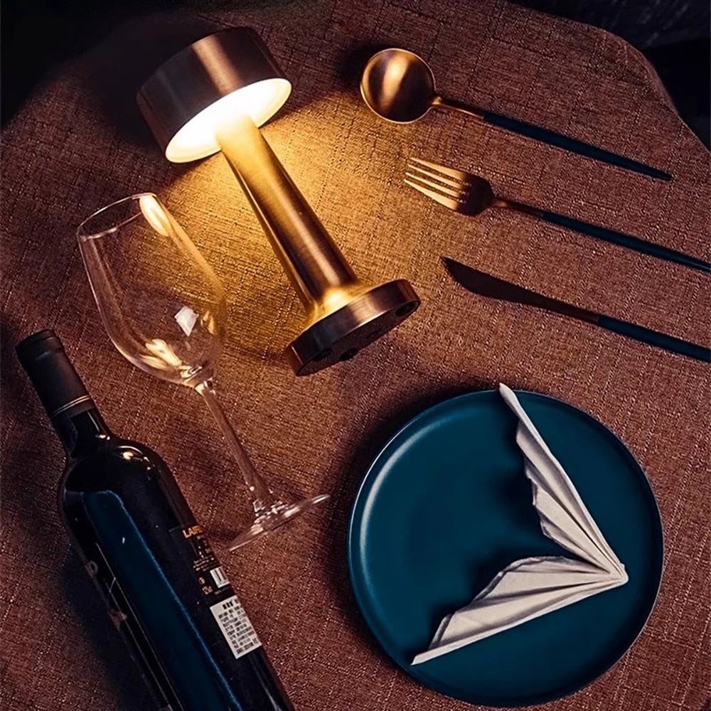 Elegante Lavamara Bar Tischlampe