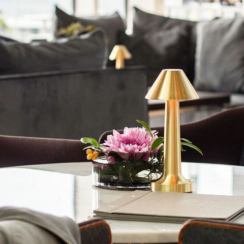 Elegante Lavamara Bar Tischlampe